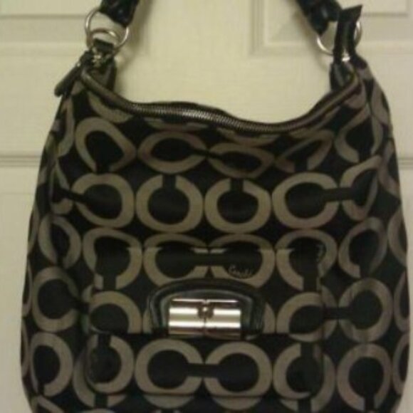 Coach Kristin Op Art Hobo 14761 - Picture 1 of 5